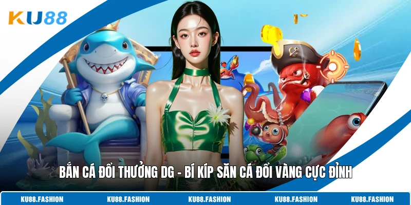 Bắn Cá Đổi Thưởng DG - Bí Kíp Săn Cá Đổi Vàng Cực Đỉnh
